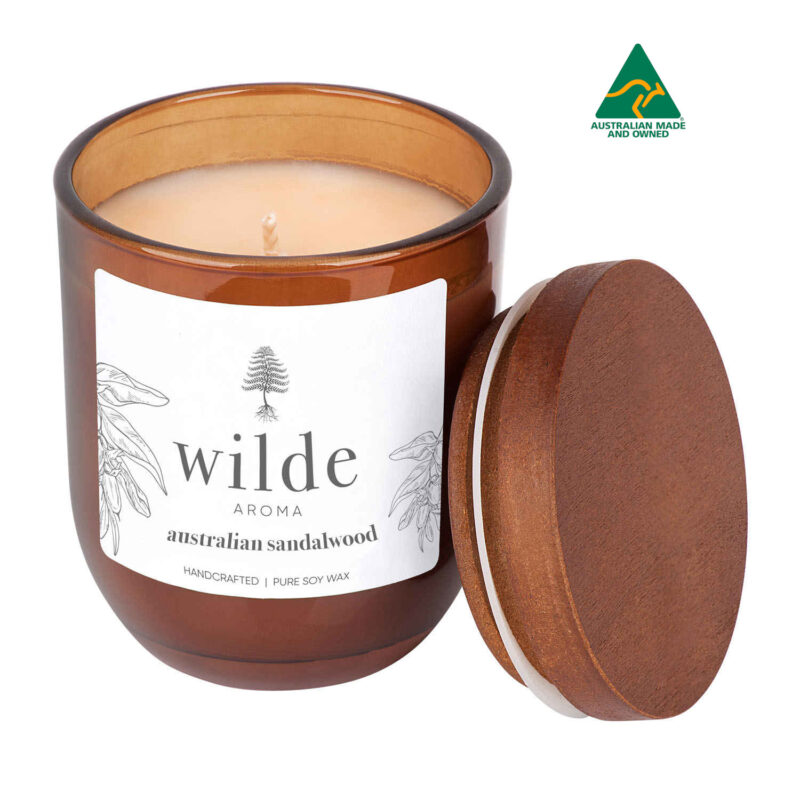 Australian Sandalwood Candle Small