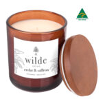 Cedar and Saffron Candle Large