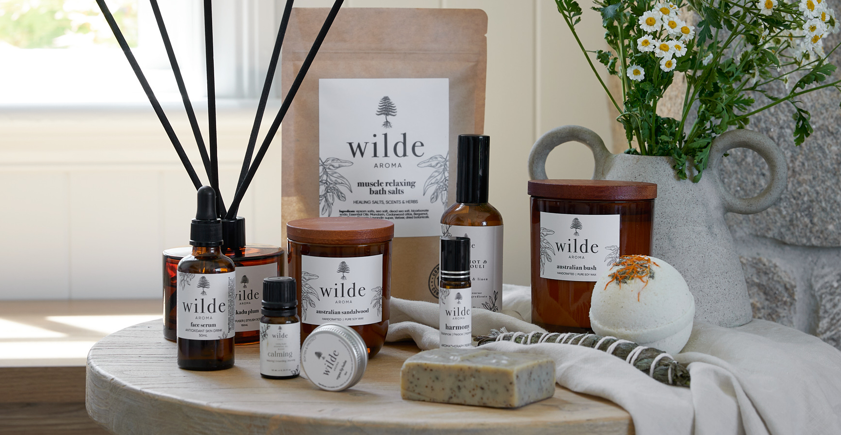 Wilde Aroma Product Range